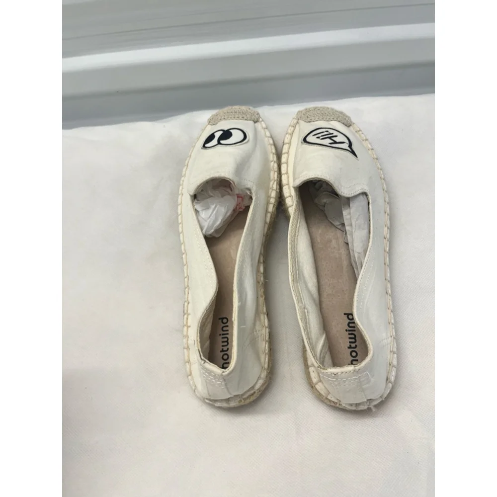 Hotwind Slip on Canvas Espadrille shoes Women size 38/7.5